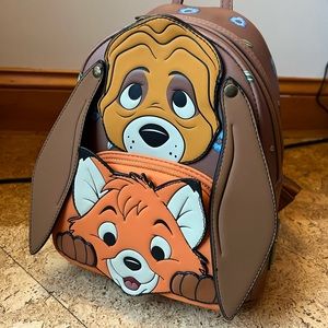 Fox & The Hound Loungefly Mini Backpack